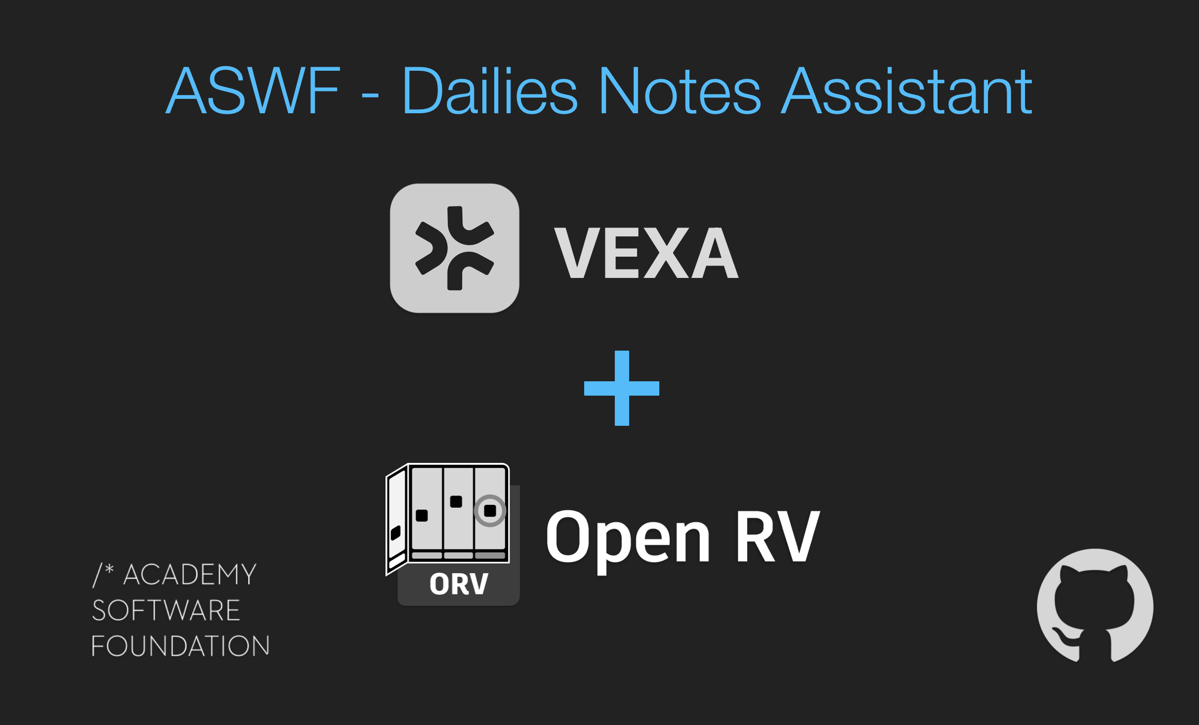 ASWF Dailies Notes Assistant - A Tool for Notetakers | Cameron Target